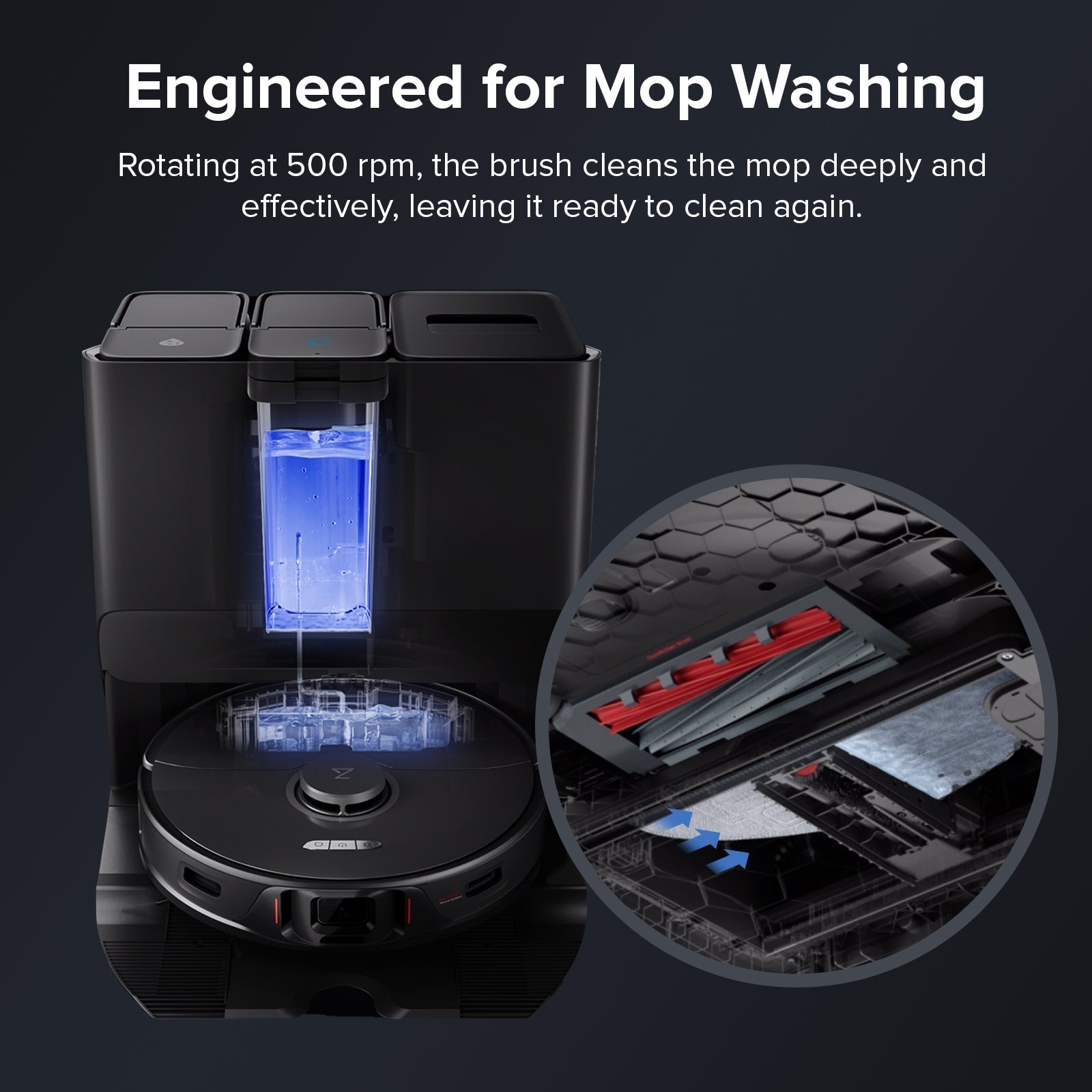 Roborock Reinigungsbürste*2 Stk für S8 MaxV Ultra, S8 Max Ultra, S8 Pro Ultra, S7 MaxV Ultra, S7 Max Ultra