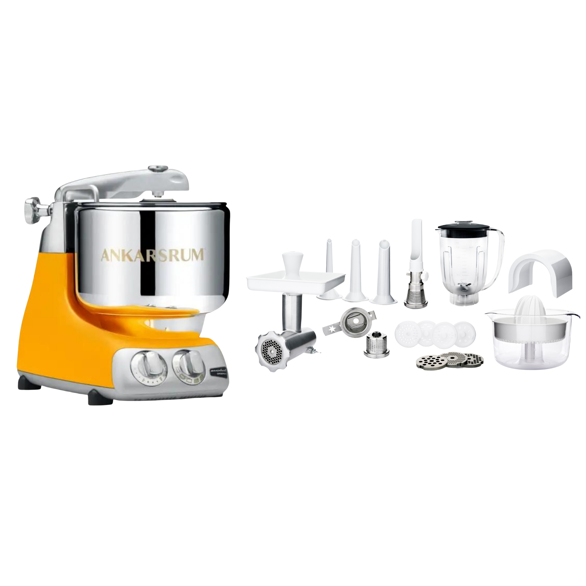 Ankarsrum Paket Allrounderset mit Deluxe Zubehörset