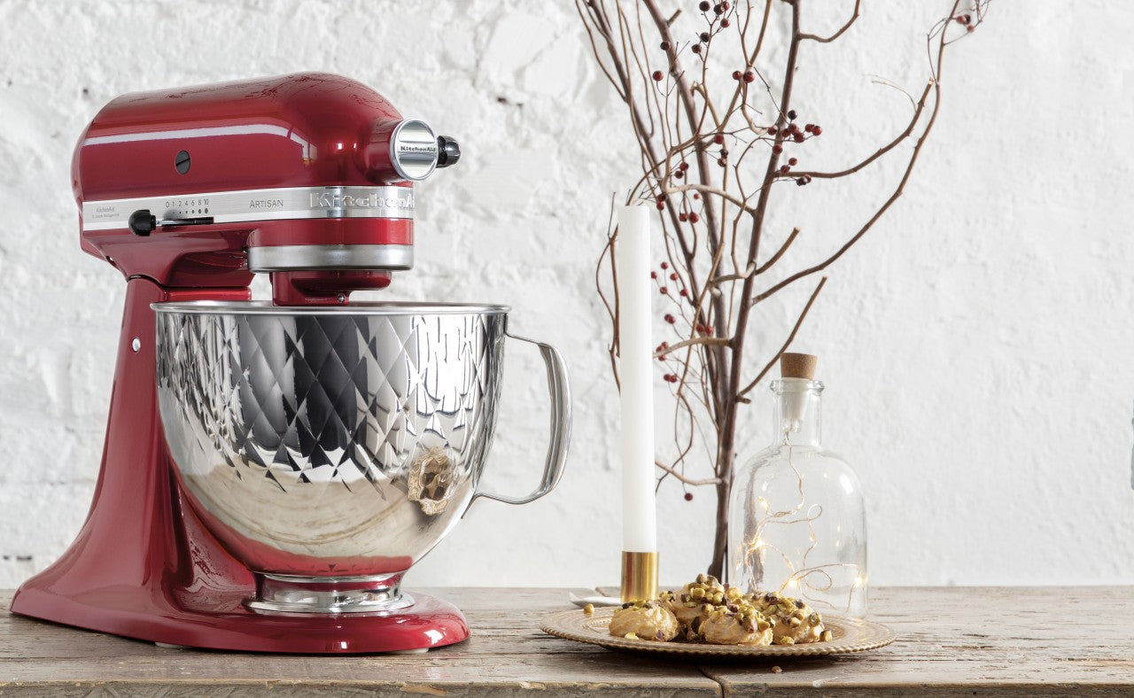 KitchenAid 4,8 L gesteppt Edelstahlschüssel 5KSM5SSBQB