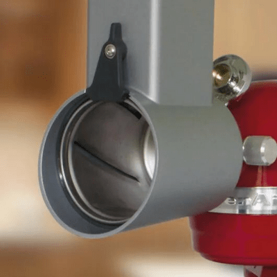 Messerschmidt Gemüseschneider MVSA Metall für KitchenAid + Zusatztrommeln