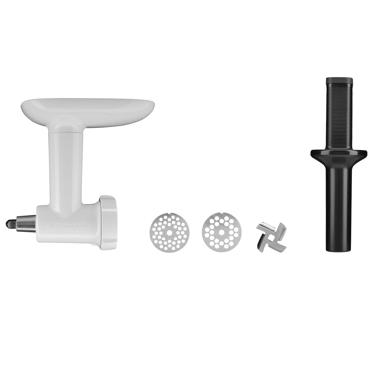 KitchenAid 4,3 L 5K45SS Classic Küchenmaschine Set 5 Fleischwolf+Spritzgebäck+Deckel+Schüssel+Spritz