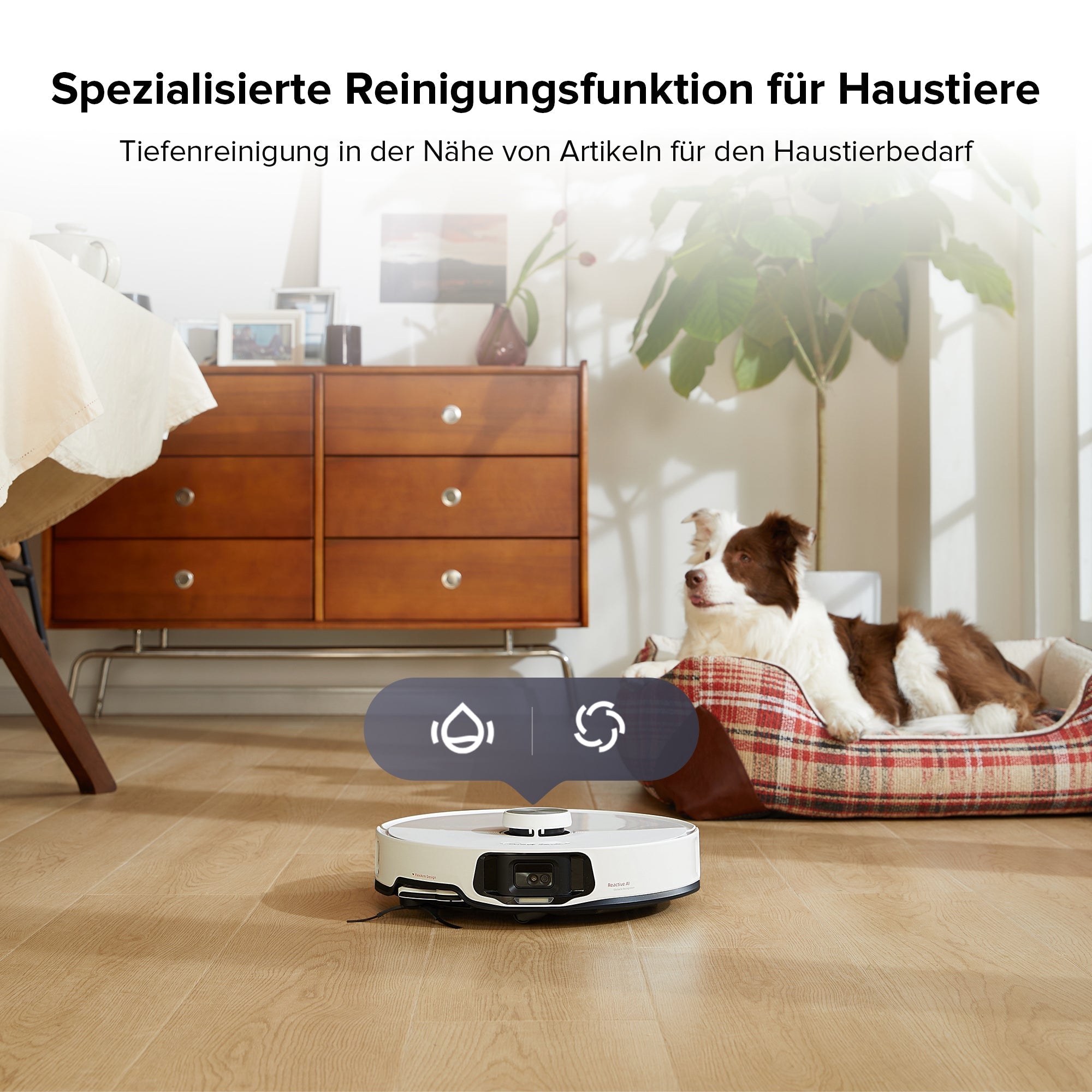 Roborock S8 MaxV Ultra Saugroboter mit 8-in-1 RockDock® Ultra