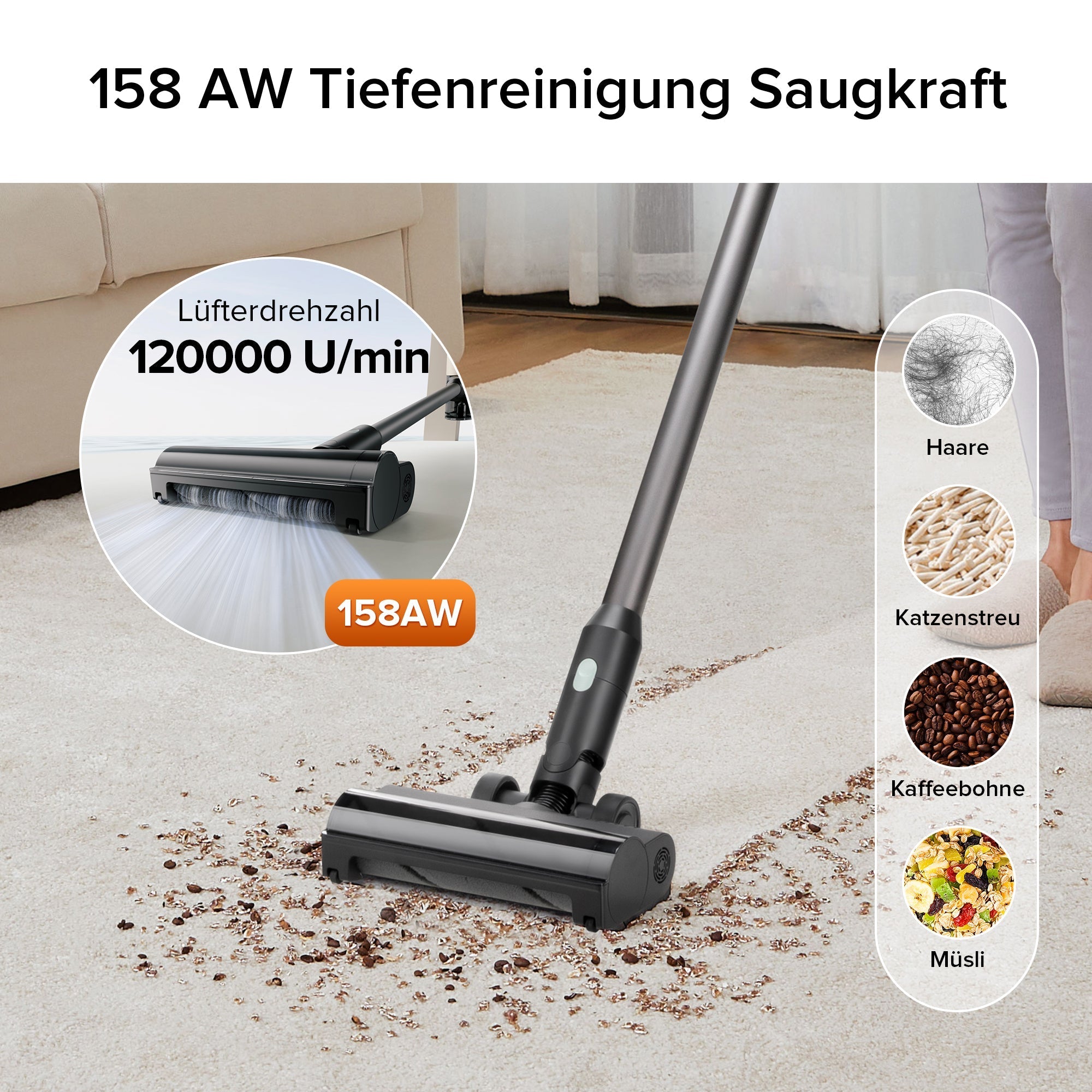 Roborock H5 Kabelloser Staubsauger