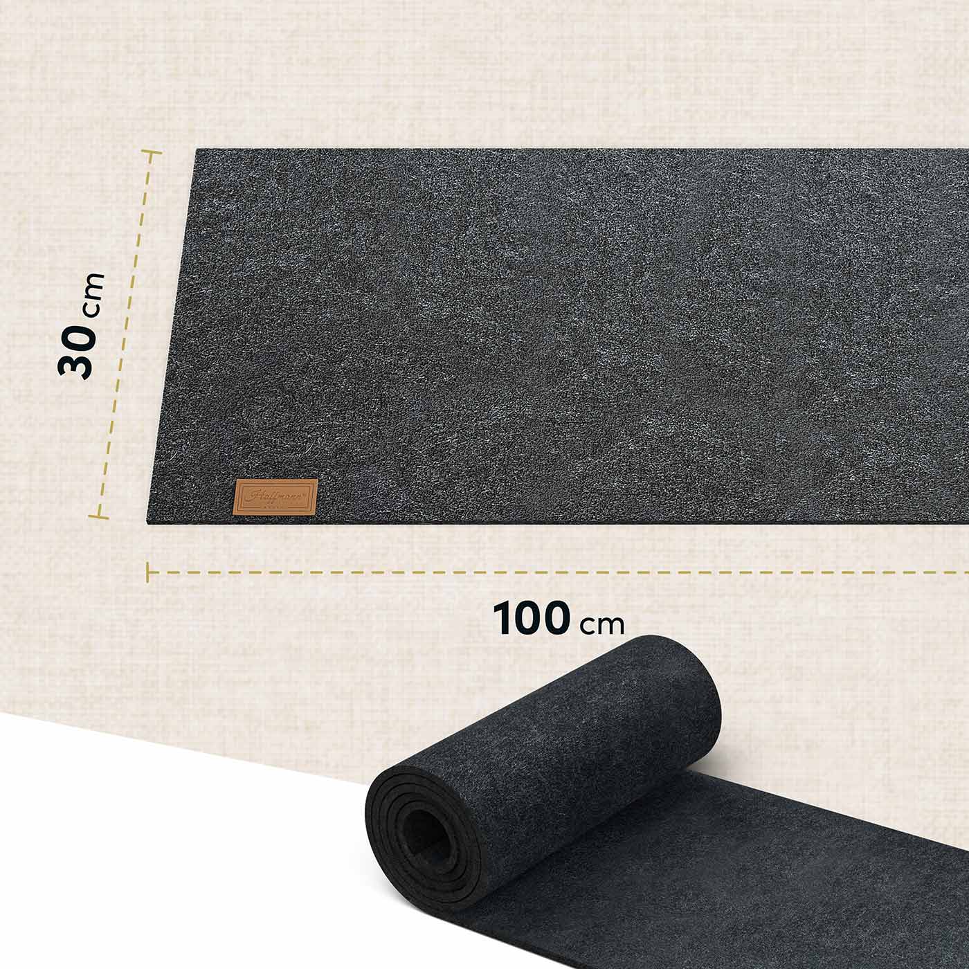 17-teilige Tischdeko: Tischläufer 100x30 cm I Platzsets I Untersetzer