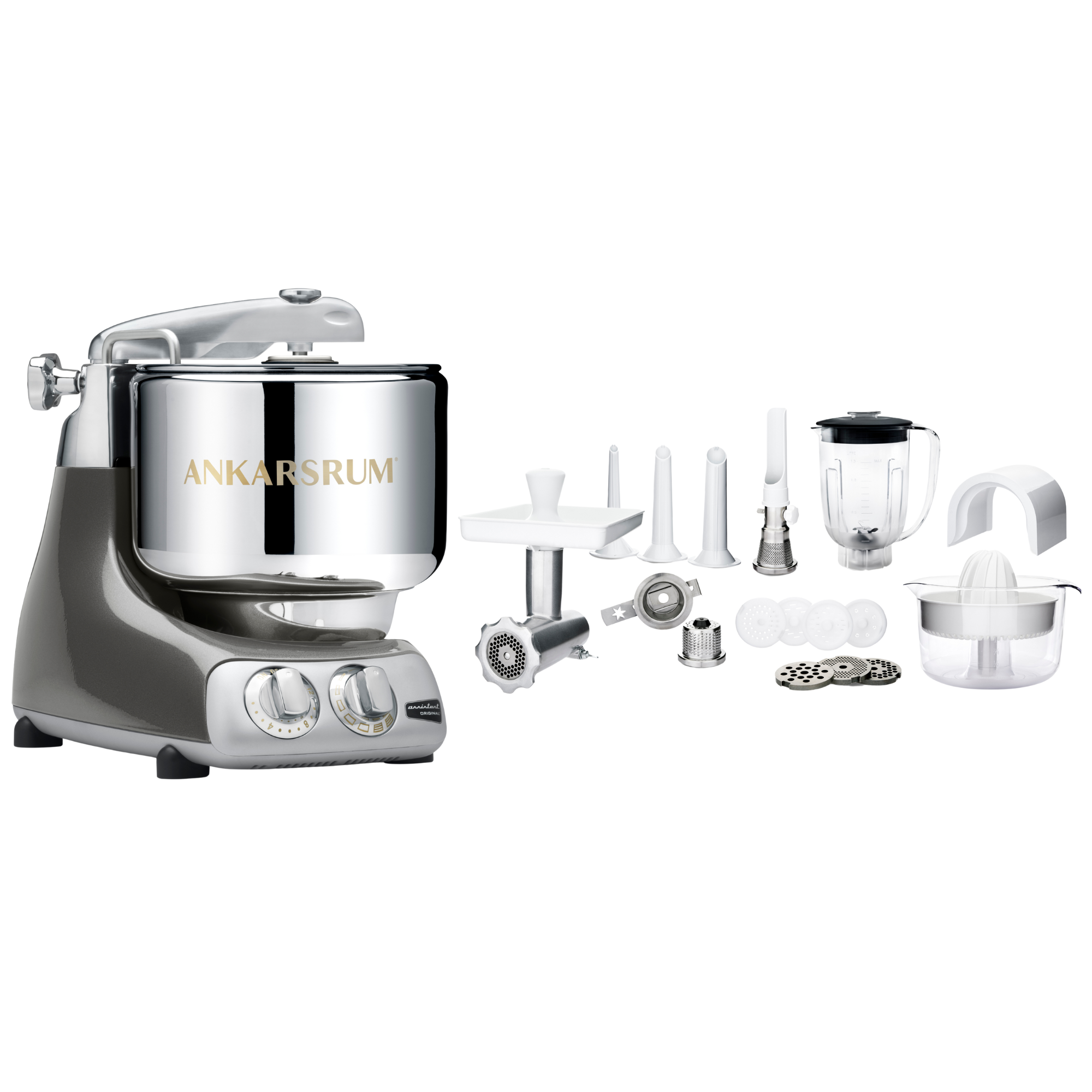 Ankarsrum Paket Allrounderset mit Deluxe Zubehörset