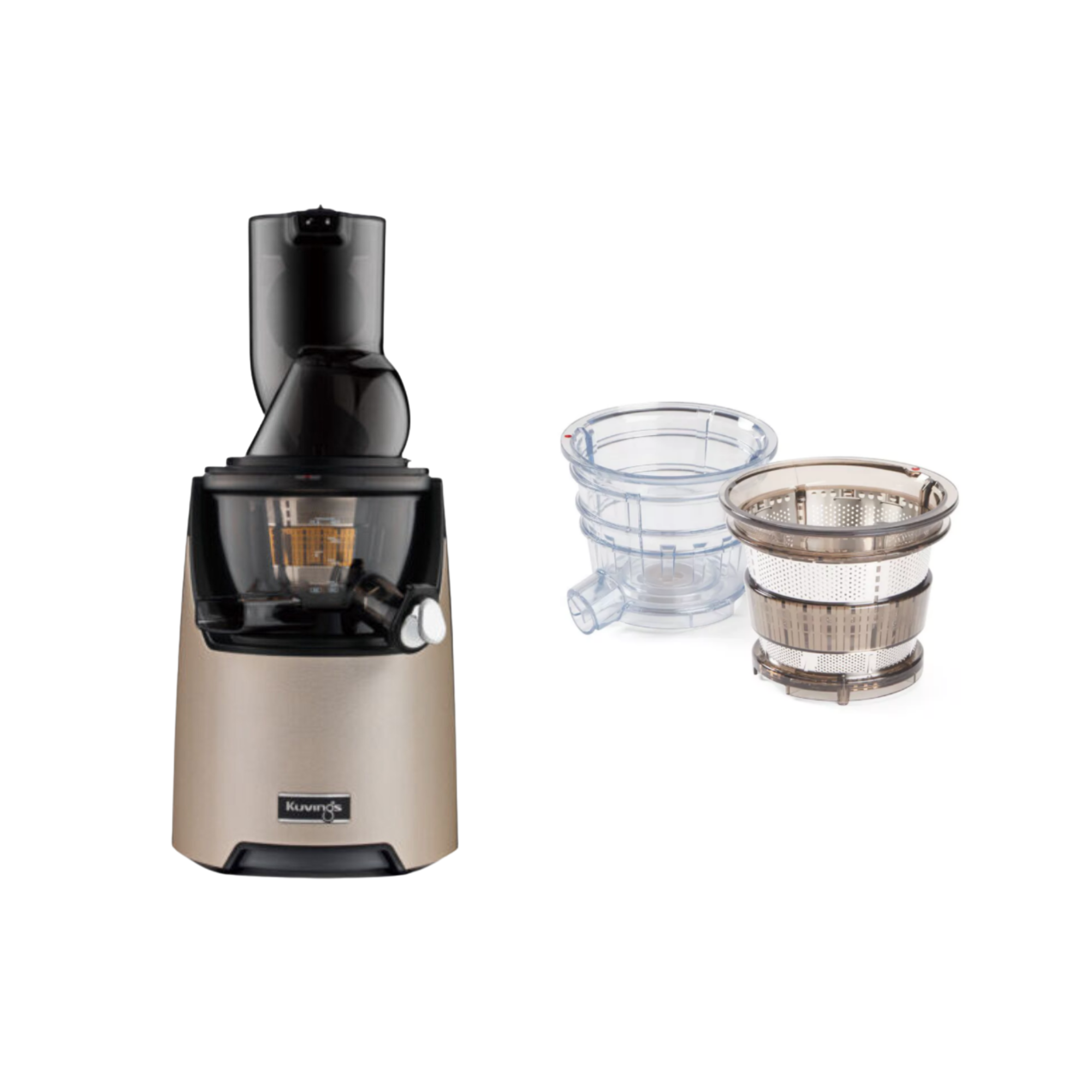Kuvings Evo 820 + Creme & Smoothie Strainer Bundle