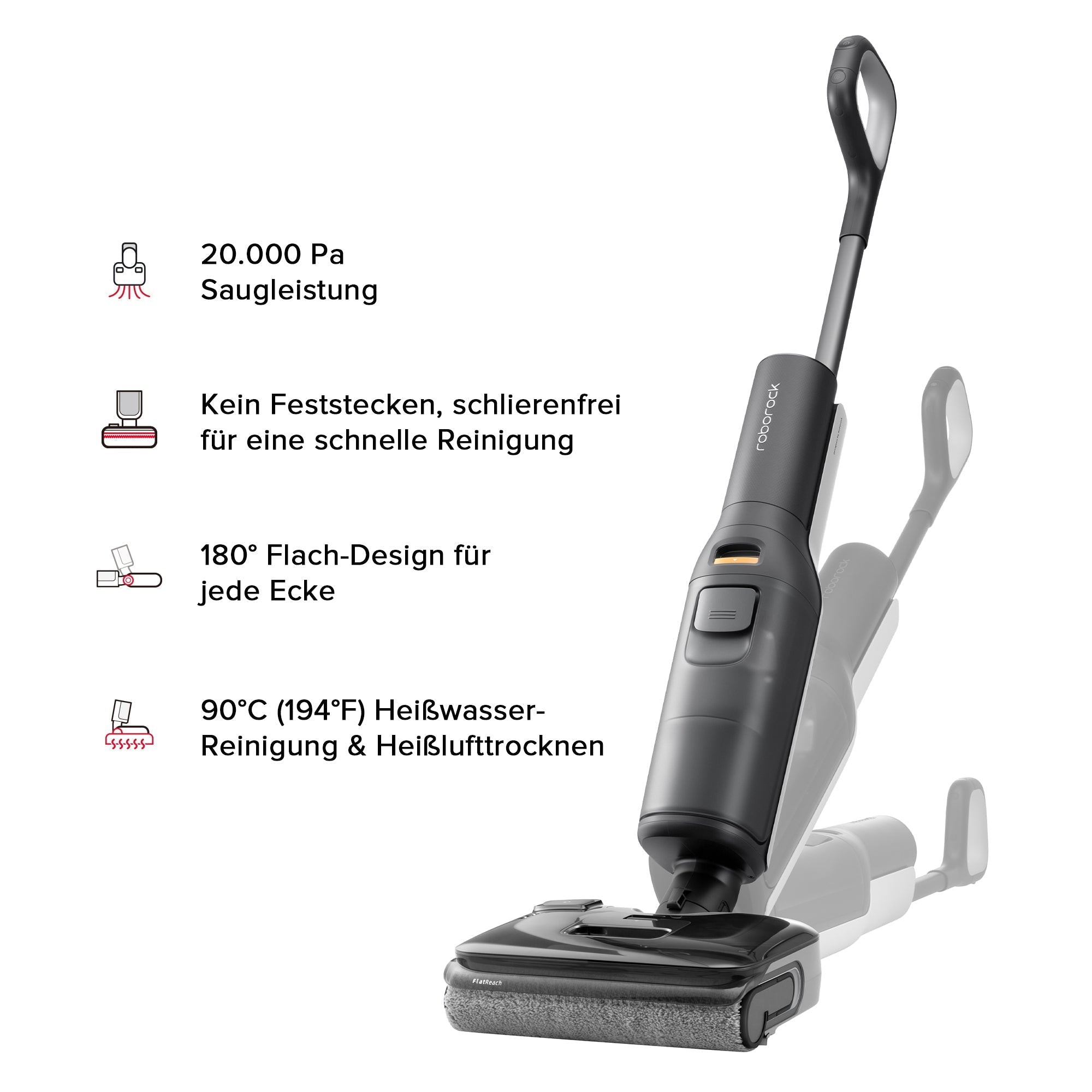 Roborock F25 & F25 LT Nass- und Trockenstaubsauger