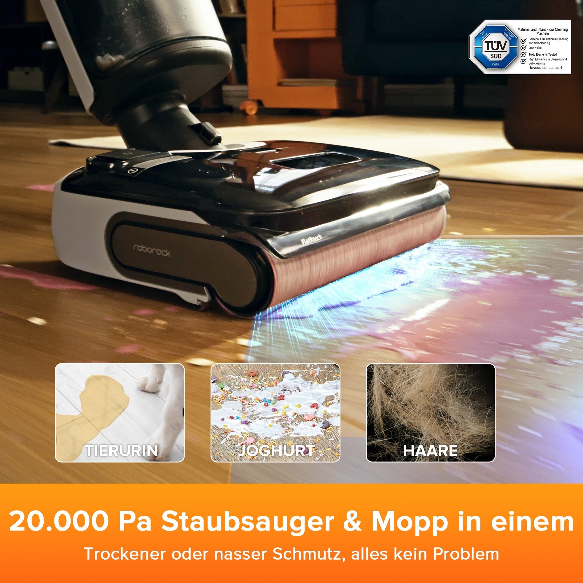 Roborock F25 & F25 LT Nass- und Trockenstaubsauger