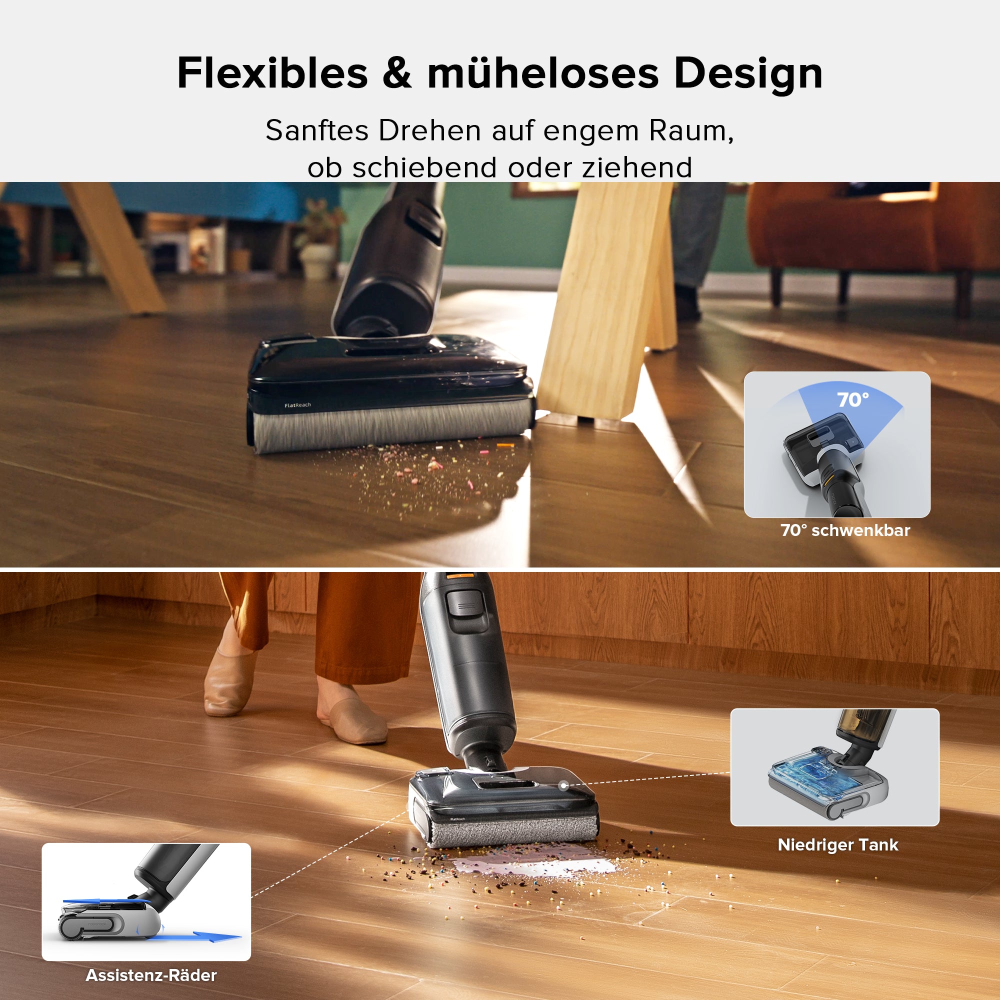 Roborock F25 & F25 LT Nass-Trockenstaubsauger