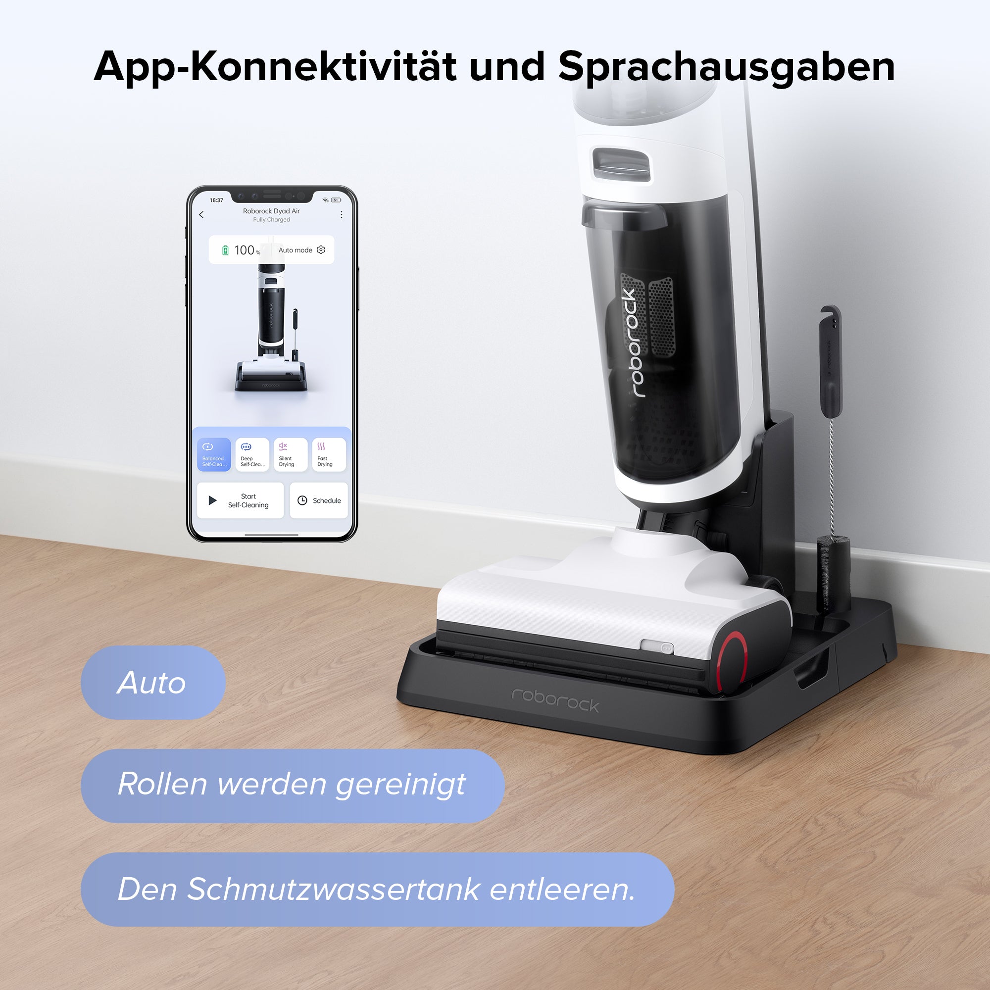 Roborock Dyad Air Nass- und Trockenstaubsauger