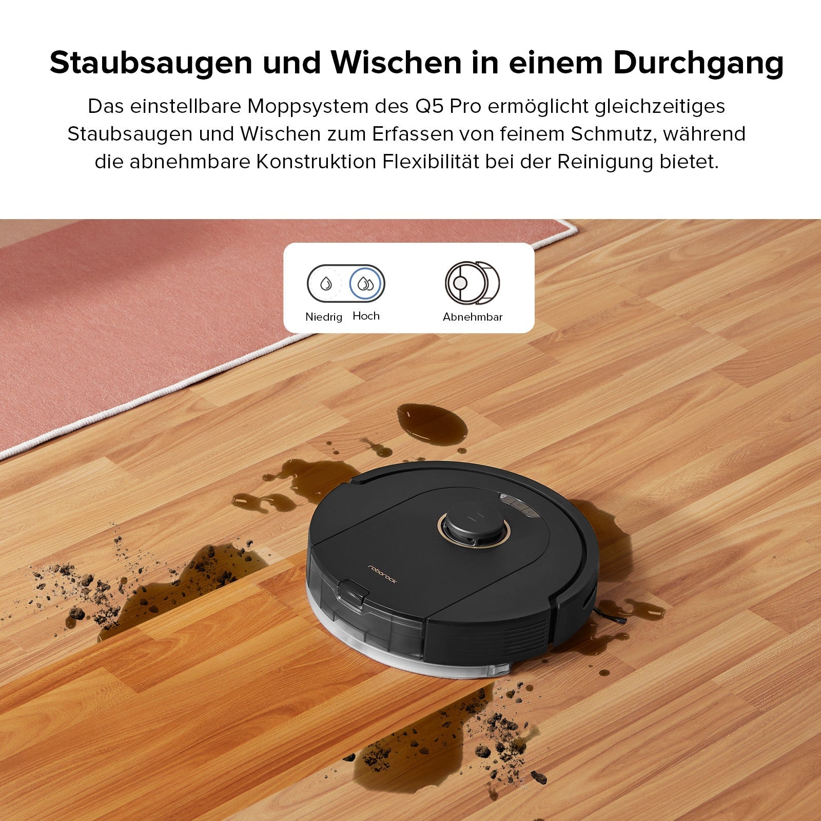Roborock Q5 Pro Saug- und Wischroboter