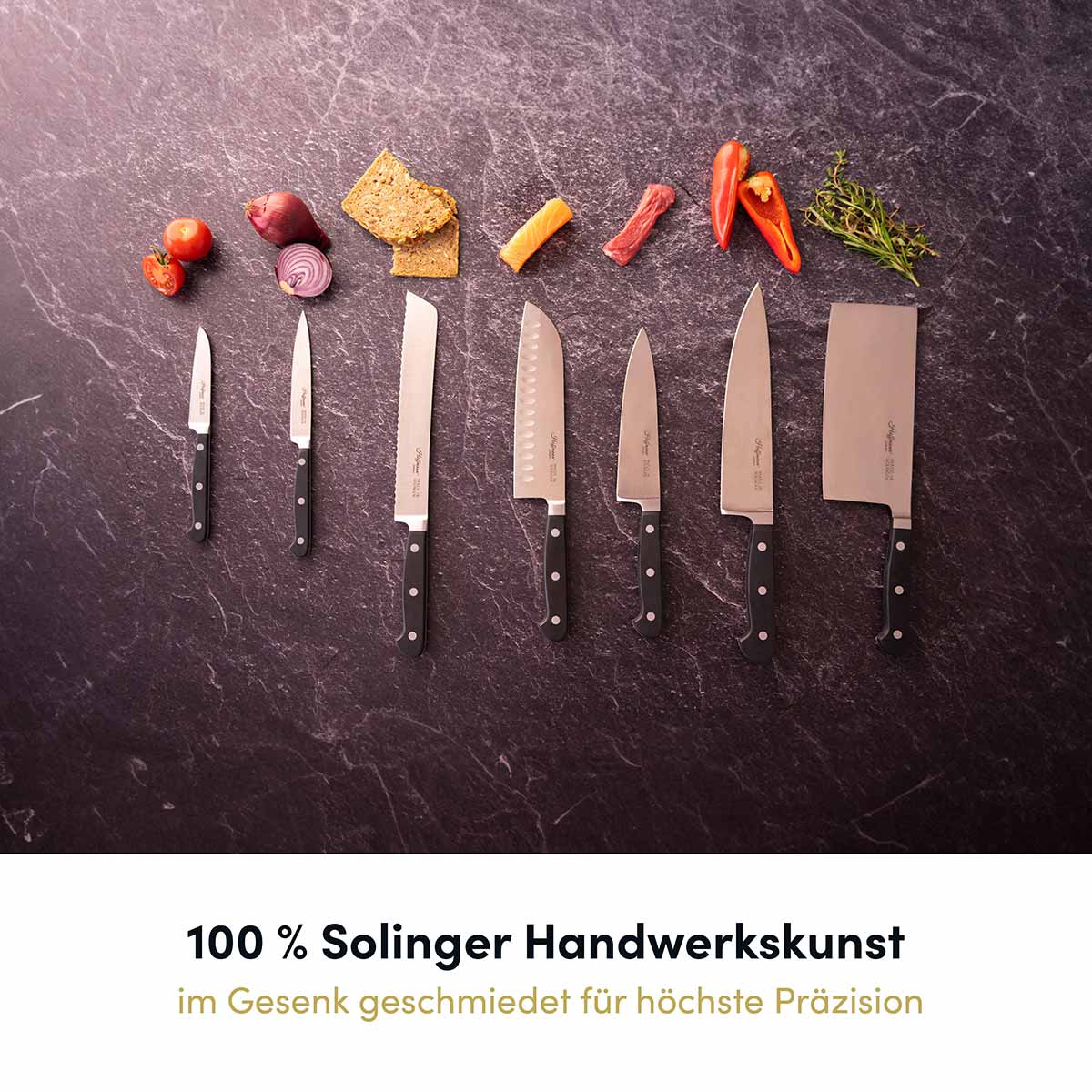 Messer Basisausstattung, 3-teilig I Made in Solingen