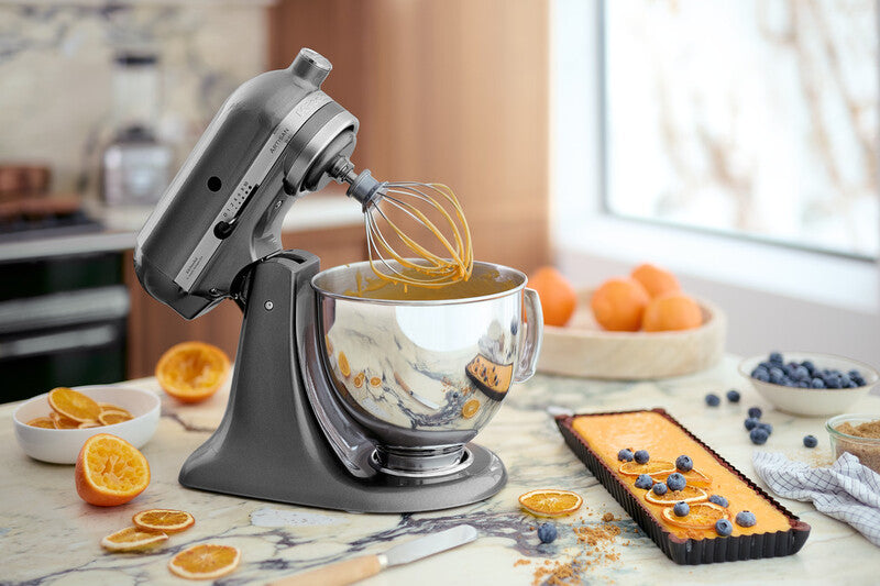 KitchenAid 4,8 L 5KSM175 Artisan Küchenmaschine Pastalover mit Nudelwalzen 3er- Set