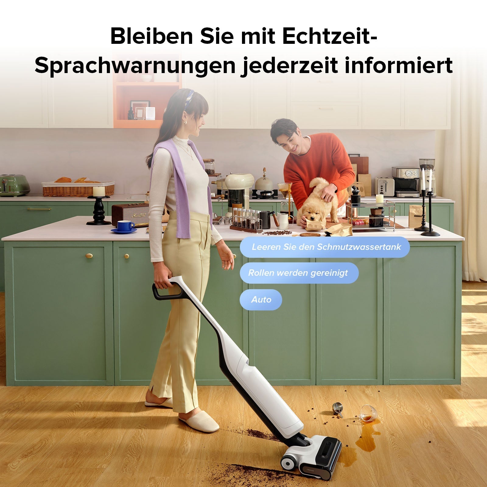 Roborock Flexi Nass- und Trockenstaubsauger